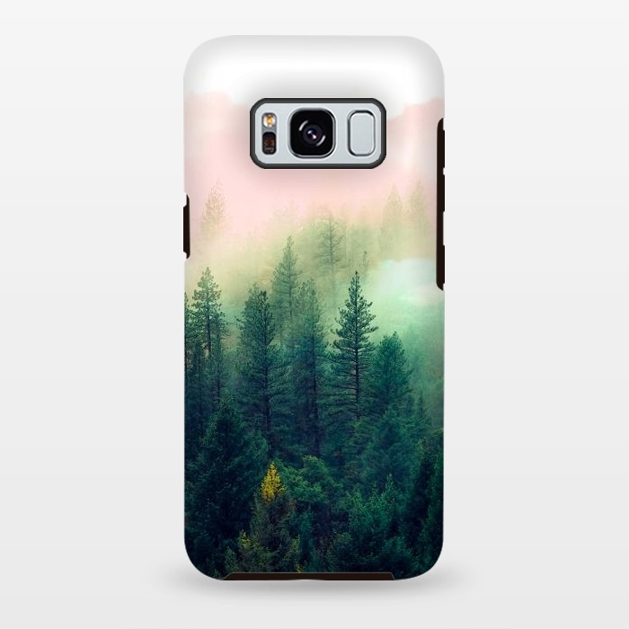Galaxy S8 plus StrongFit Mountain landscape painting  by Mmartabc