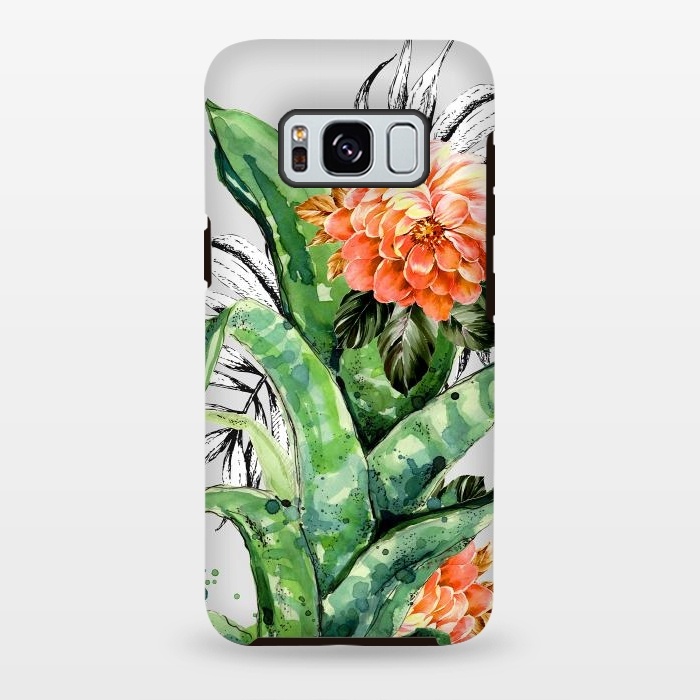 Galaxy S8 plus StrongFit Collage of florid nature  by Mmartabc