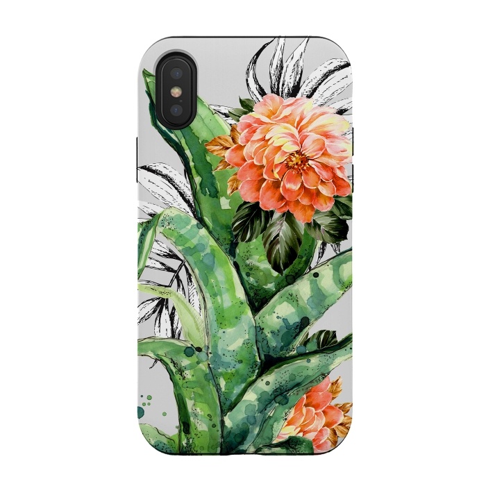 iPhone Xs / X StrongFit Collage of florid nature  by Mmartabc