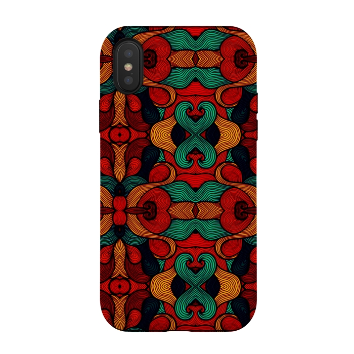 iPhone Xs / X StrongFit psychedelic art by TMSarts