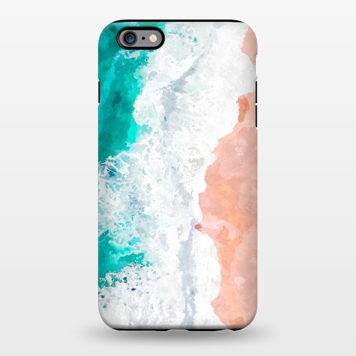 iPhone 6/6s plus StrongFit Beach Illustration by Alemi