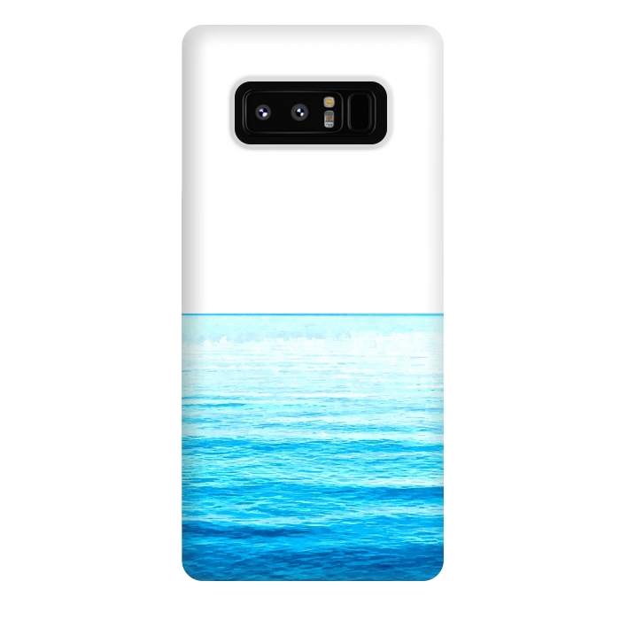 Galaxy Note 8 StrongFit Blue Ocean Illustration by Alemi
