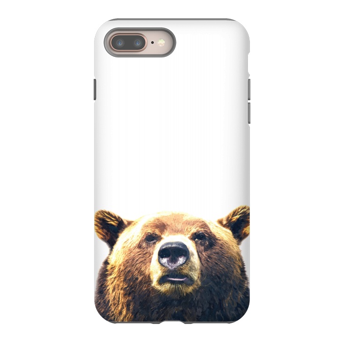 iPhone 7 plus StrongFit Bear Portrait by Alemi