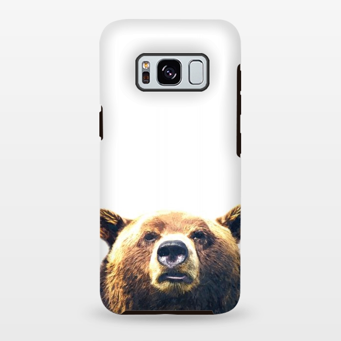 Galaxy S8 plus StrongFit Bear Portrait by Alemi