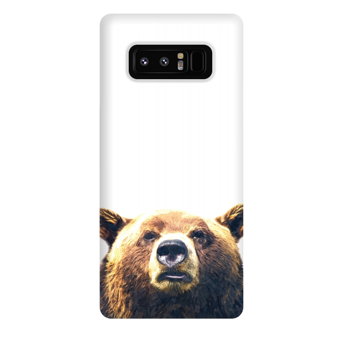 Galaxy Note 8 StrongFit Bear Portrait by Alemi