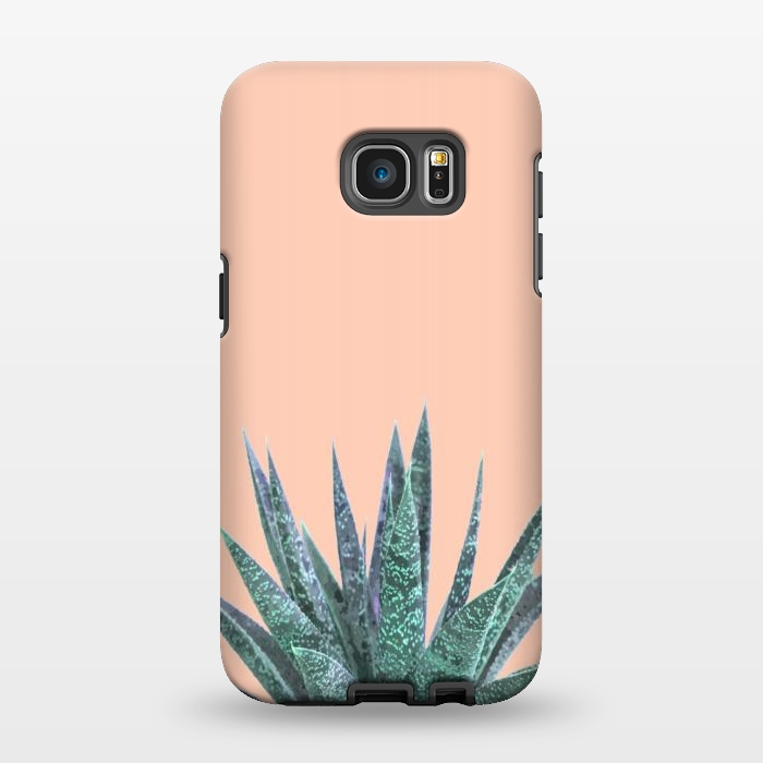 Galaxy S7 EDGE StrongFit Succulent Illustration by Alemi