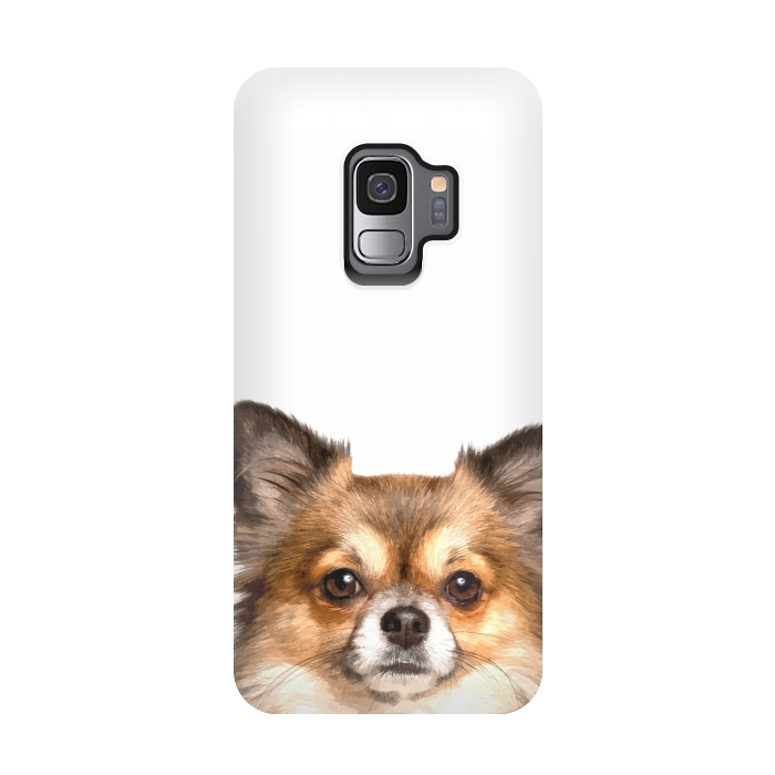 Galaxy S9 StrongFit Chihuahua Portrait by Alemi