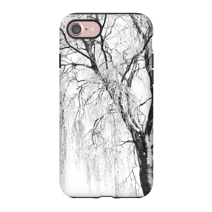 iPhone 7 StrongFit White Snow Tree by Alemi