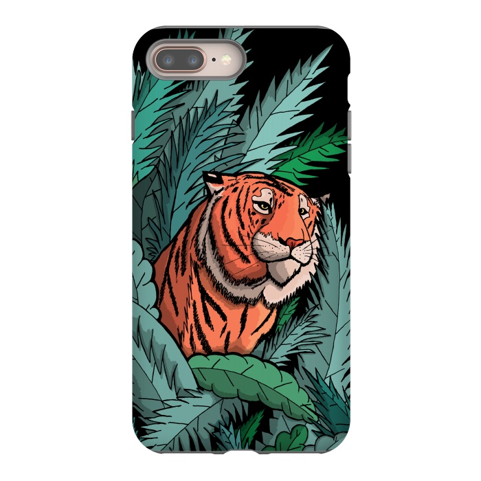 iPhone 7 plus StrongFit As the tiger emerged from the jungle by Steve Wade (Swade)