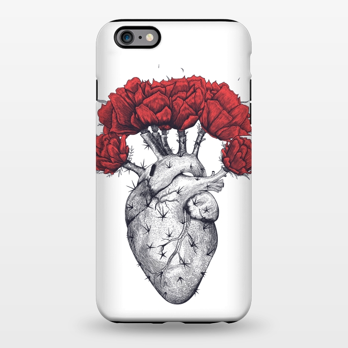 iPhone 6/6s plus StrongFit Cactus heart by kodamorkovkart