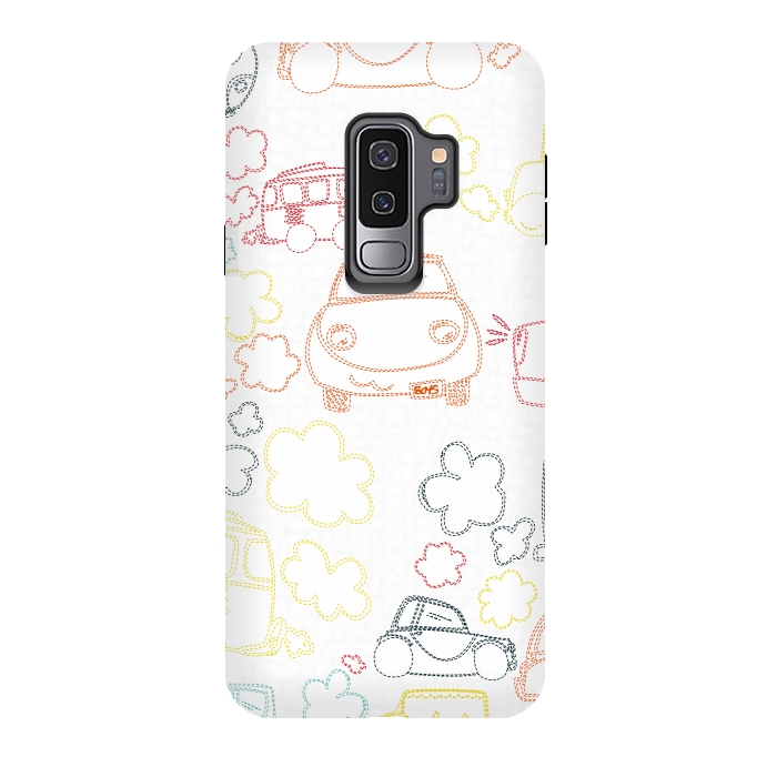 Galaxy S9 plus StrongFit Stitched Cars by MaJoBV
