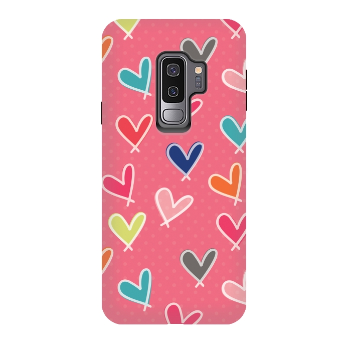 Galaxy S9 plus StrongFit Pink Blow Me One Last Kiss by Rosie Simons