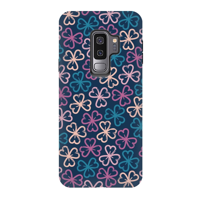 Galaxy S9 plus StrongFit Shamrock Sunset by Rosie Simons