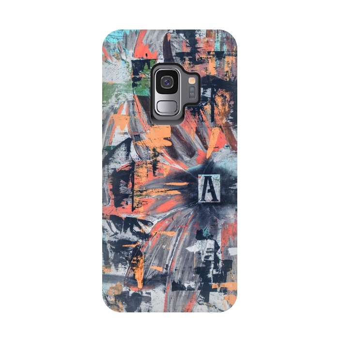 Galaxy S9 StrongFit Floral Inversion by Bruce Stanfield