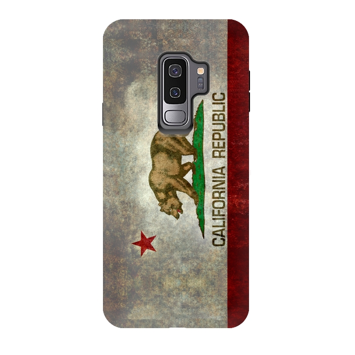 Galaxy S9 plus StrongFit California Republic State by Bruce Stanfield