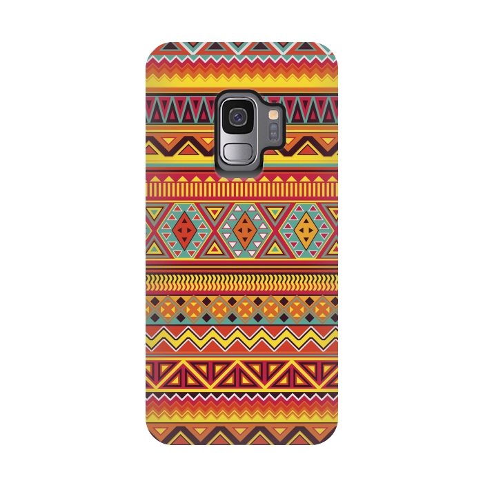 Galaxy S9 StrongFit AZTEC PATTERN by Diego Tirigall