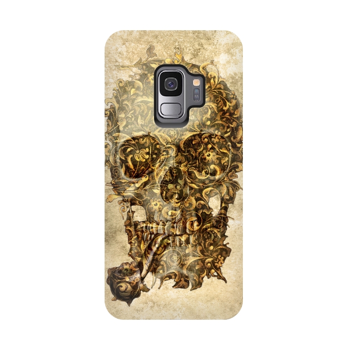 Galaxy S9 StrongFit LORD SKULL 2 by Diego Tirigall