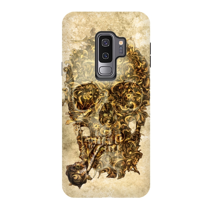 Galaxy S9 plus StrongFit LORD SKULL 2 by Diego Tirigall