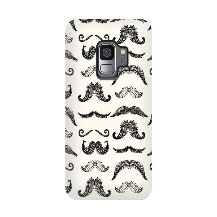 Galaxy S9 StrongFit Moustache by TracyLucy Designs