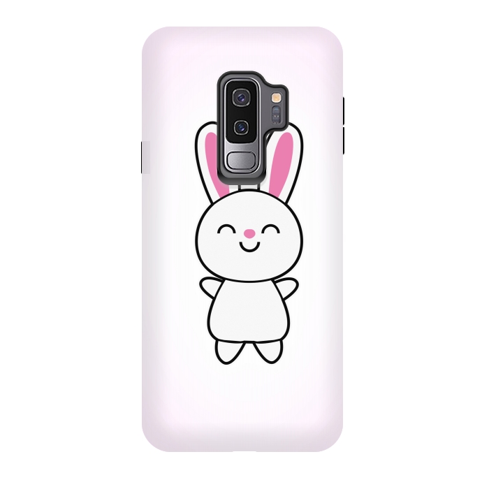 Galaxy S9 plus StrongFit Cute Rabbit Bunny by Philipp Rietz