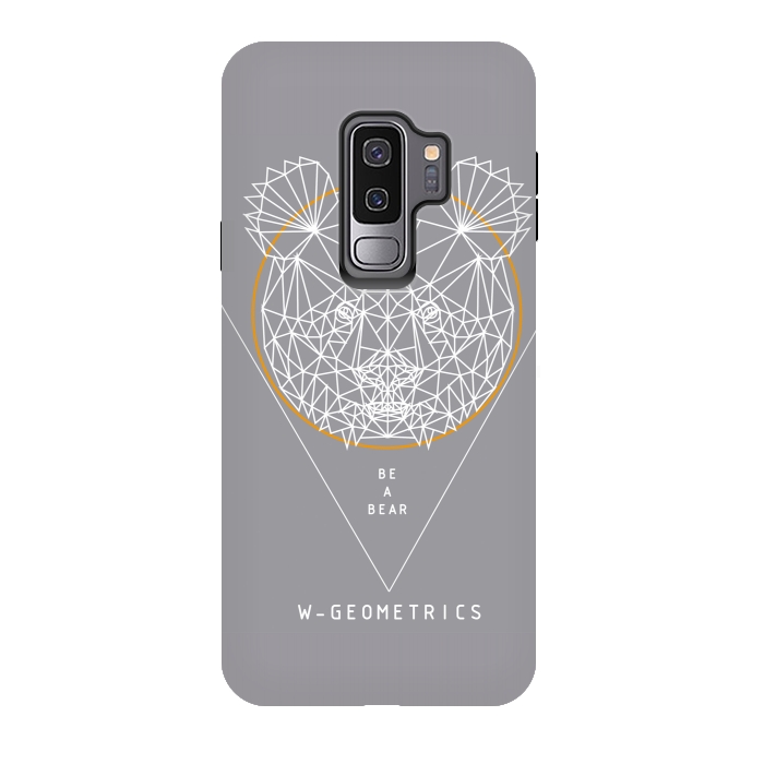 Galaxy S9 plus StrongFit Bear by W-Geometrics