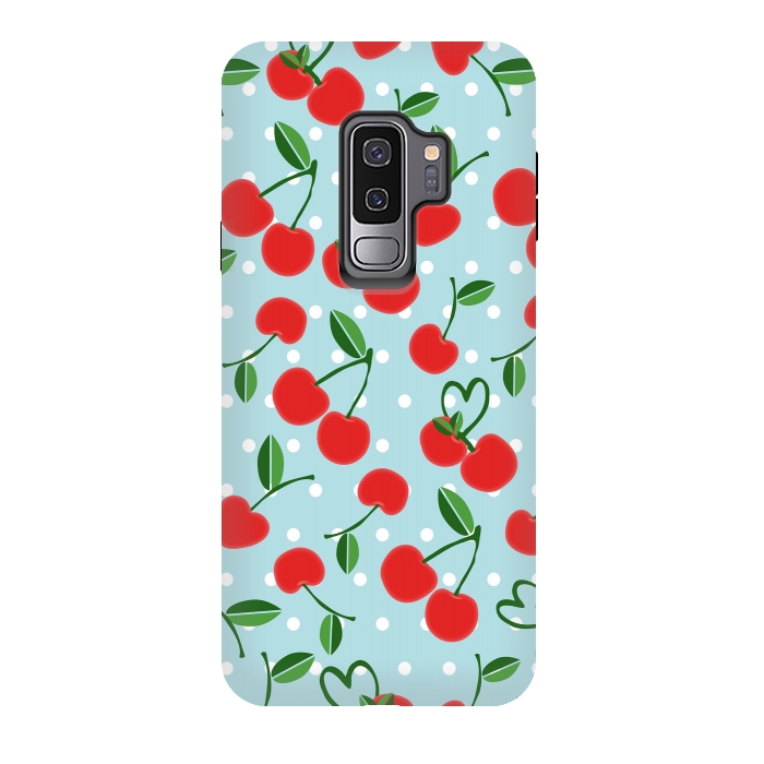 Galaxy S9 plus StrongFit Cherries by Leska Hamaty