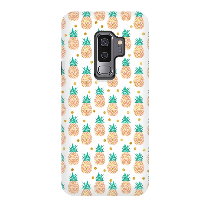 Galaxy S9 plus StrongFit Pineapples by Leska Hamaty