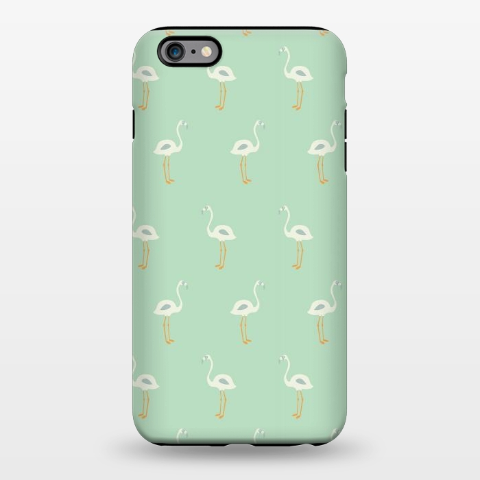 iPhone 6/6s plus StrongFit Flamingo Mint Pattern 005 by Jelena Obradovic