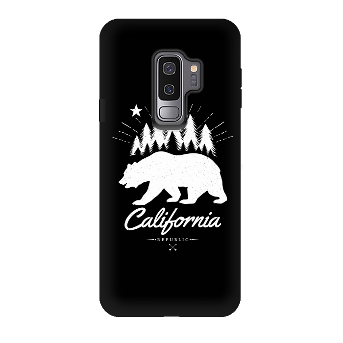 Galaxy S9 plus StrongFit California Republic by Mitxel Gonzalez