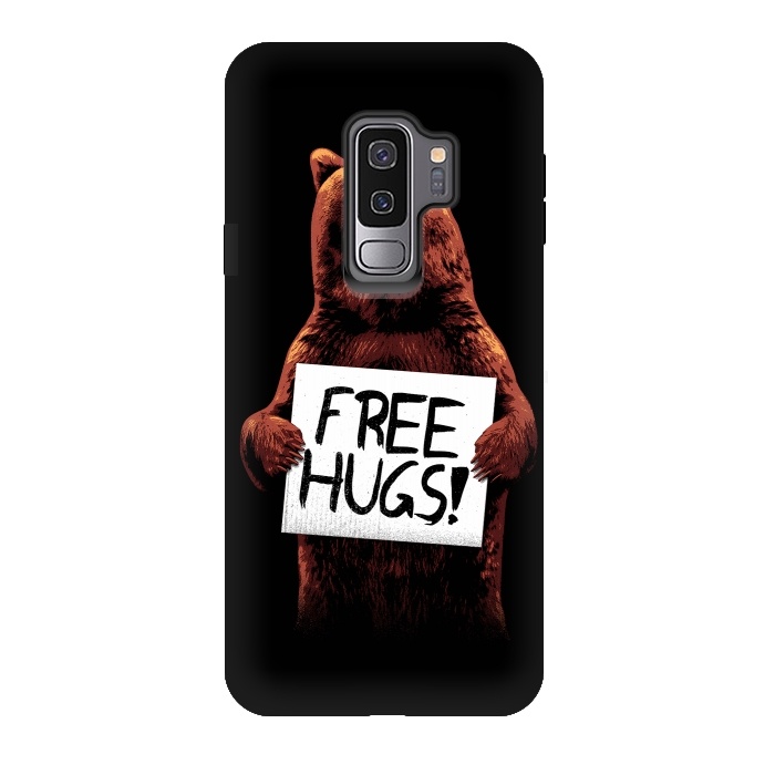 Galaxy S9 plus StrongFit Free Hugs by Mitxel Gonzalez