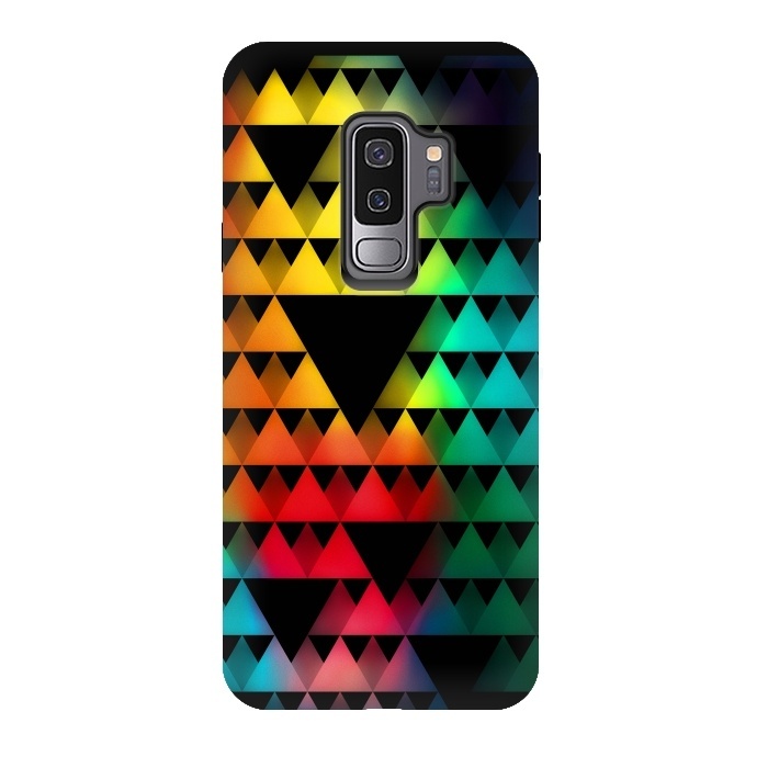 Galaxy S9 plus StrongFit Triangular Pattern by Mitxel Gonzalez
