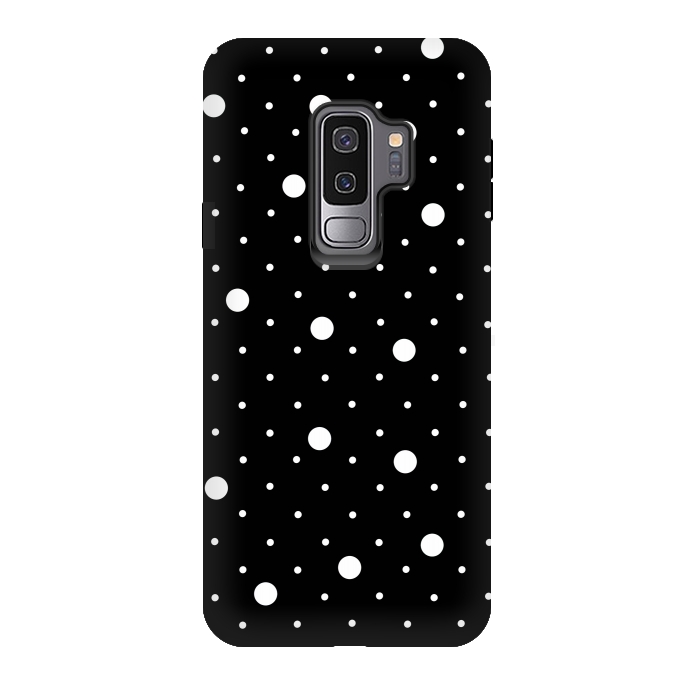 Galaxy S9 plus StrongFit Pin Points White by Project M