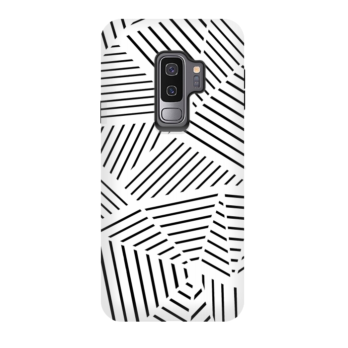 Galaxy S9 plus StrongFit AB Linear Zoom White by Project M