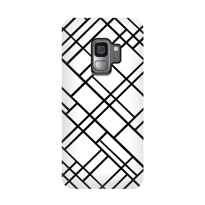 Galaxy S9 StrongFit Map 45 White by Project M