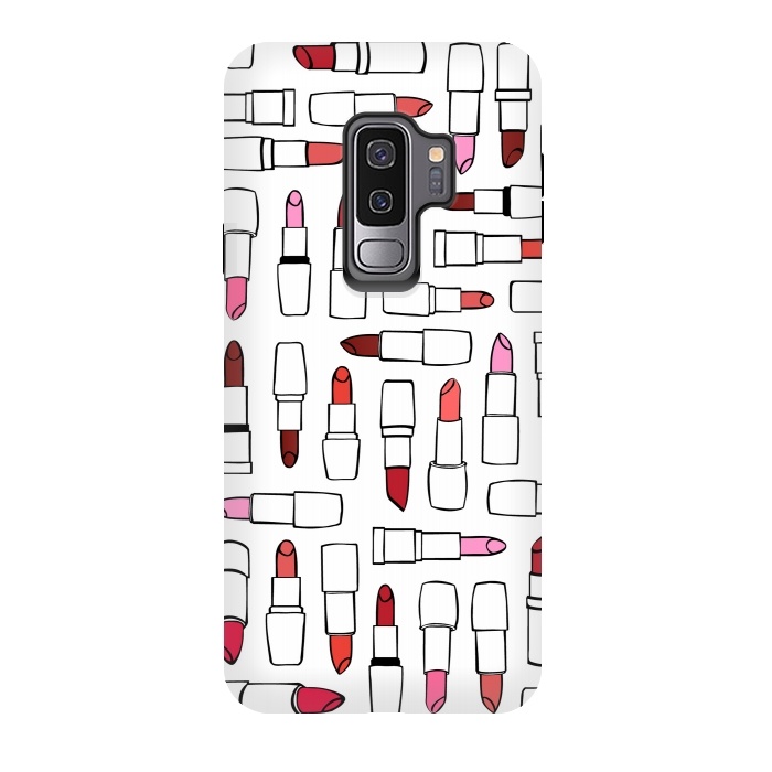 Galaxy S9 plus StrongFit Lipstick Love by Martina