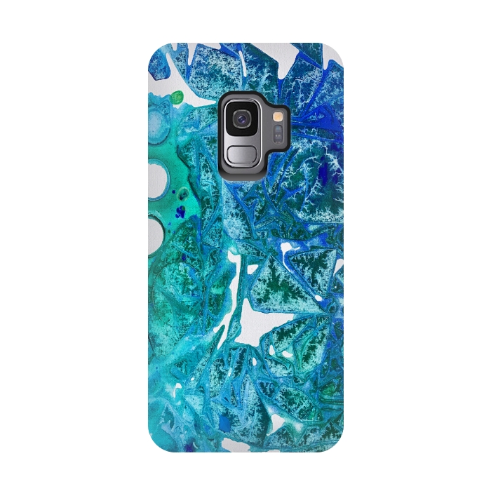 Galaxy S9 StrongFit Sea Leaves by ANoelleJay