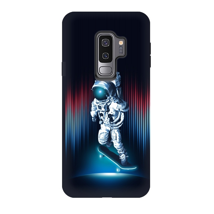 Galaxy S9 plus StrongFit Space Skater by Steven Toang