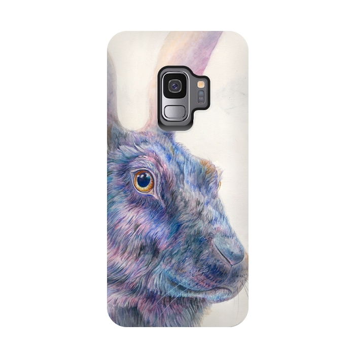 Galaxy S9 StrongFit Black Rabbit by Brandon Keehner