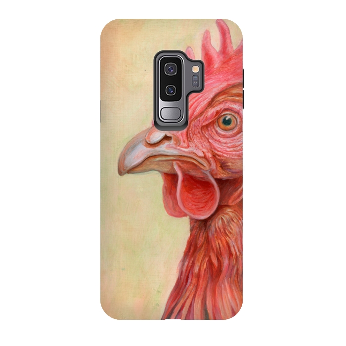 Galaxy S9 plus StrongFit Chicken by Brandon Keehner