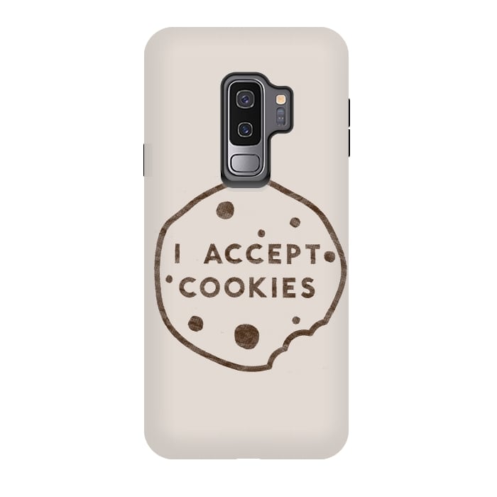 Galaxy S9 plus StrongFit I Accept Cookies by Florent Bodart