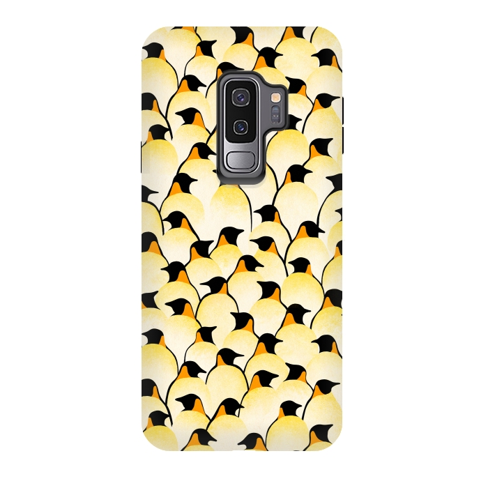 Galaxy S9 plus StrongFit Penguins by Florent Bodart