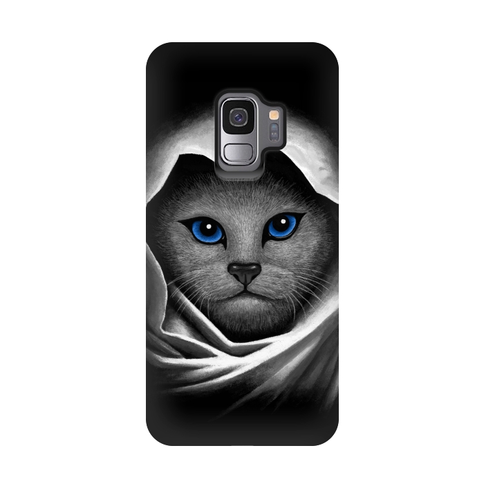 Galaxy S9 StrongFit Blue Eyes by Tummeow