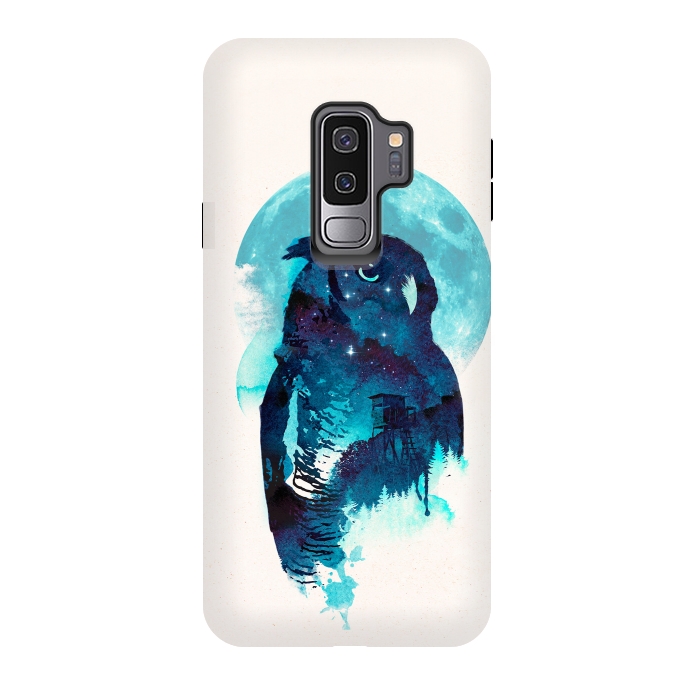 Galaxy S9 plus StrongFit Midnight Owl by Róbert Farkas