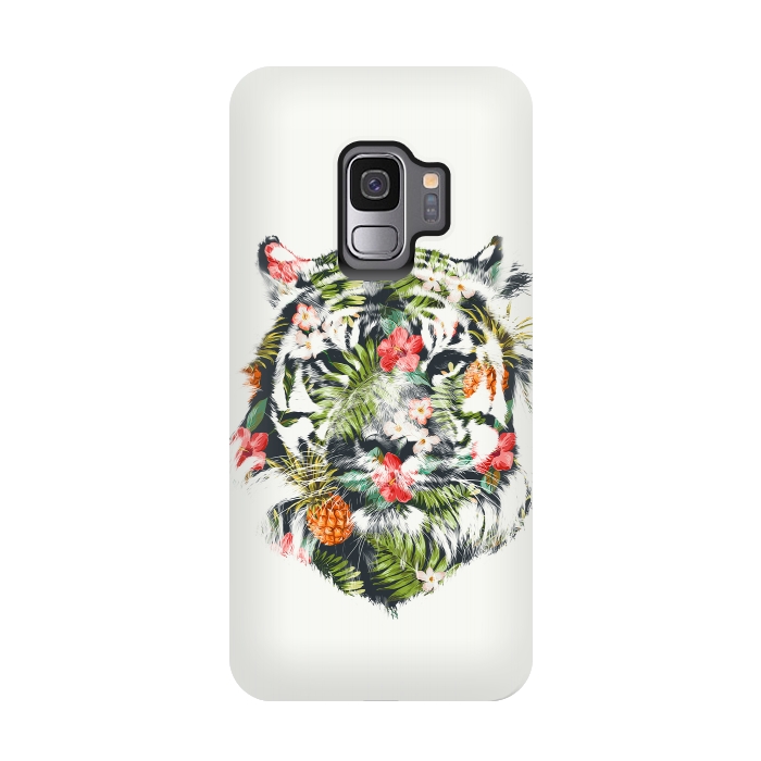 Galaxy S9 StrongFit Tropical Tiger by Róbert Farkas