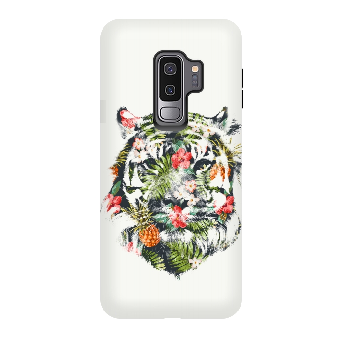 Galaxy S9 plus StrongFit Tropical Tiger by Róbert Farkas