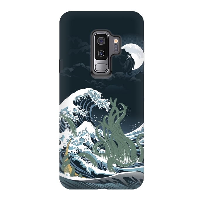 Galaxy S9 plus StrongFit The Wave off R'lyeh  by Samiel Art