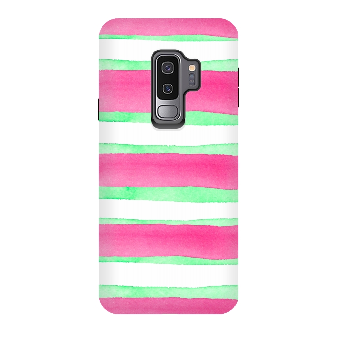 Galaxy S9 plus StrongFit Peppermint Candy by Amaya Brydon