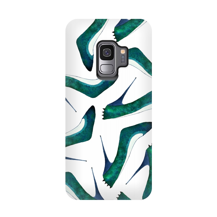 Galaxy S9 StrongFit Green With Envy by Amaya Brydon