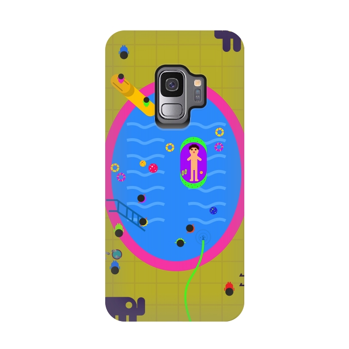 Galaxy S9 StrongFit Swamming pool by Parag K