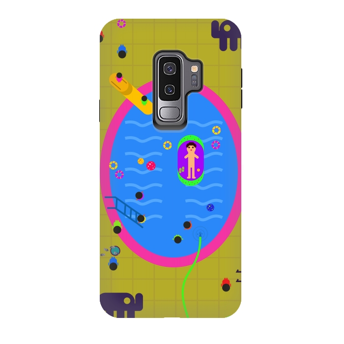 Galaxy S9 plus StrongFit Swamming pool by Parag K